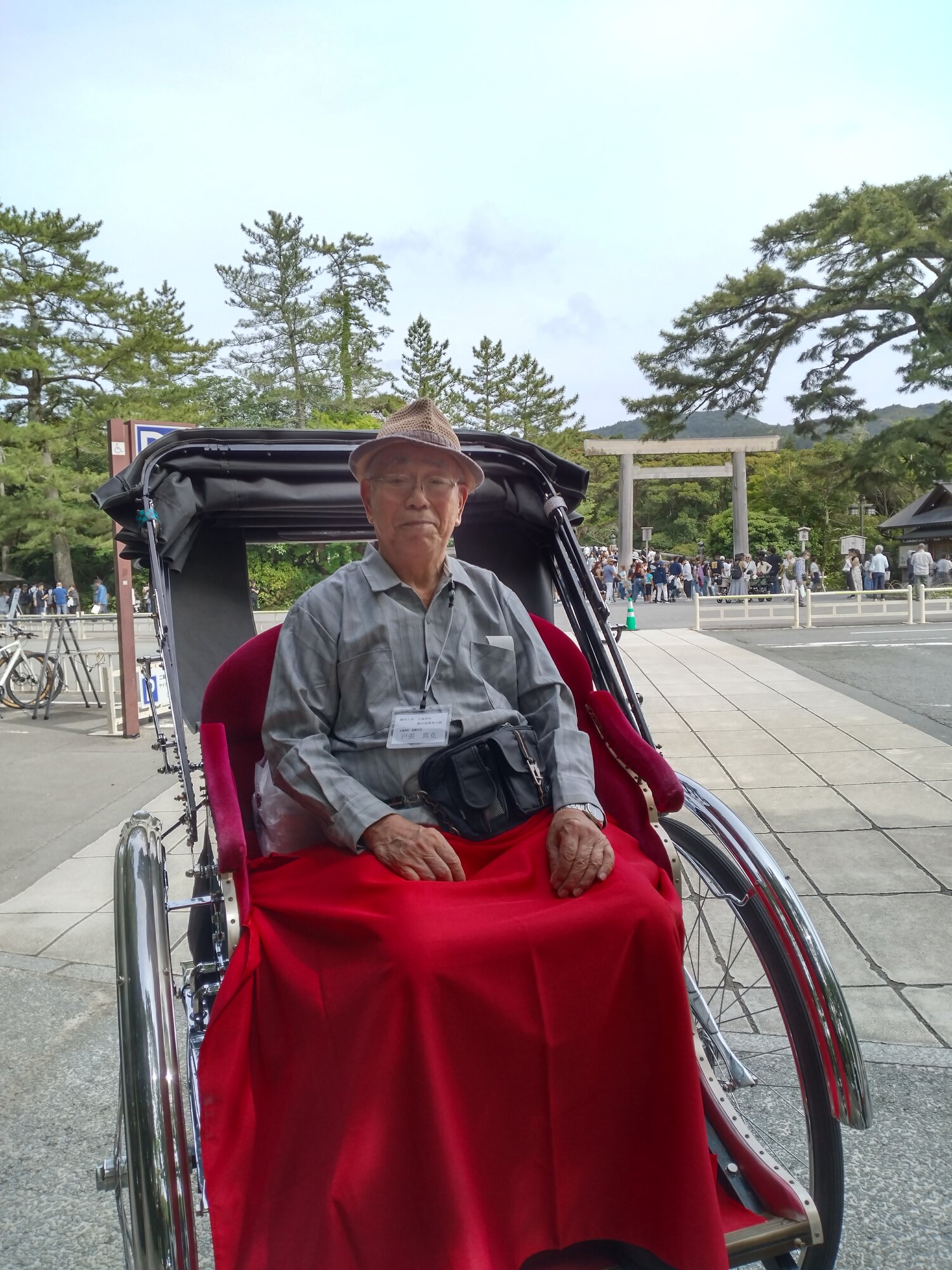 伊勢にて